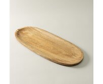 Dekoria Talíř Mangora 49x20x2 cm, 49x20x2 cm
