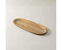 Dekoria Talíř Mangora 39x16x2 cm, 39x16x2 cm