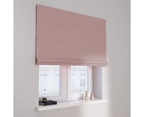 Dekoria Římská roleta Capri, pudrově růžová, Blackout/Dimout, 269-47