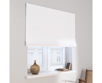 Dekoria Římská roleta Capri, bílý, Blackout FR Premium, 269-26