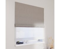 Dekoria Římská roleta Duo, šedá, Blackout Soft, 269-22