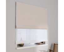 Dekoria Římská roleta Duo, béžová, Blackout/Dimout, 269-40