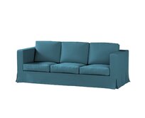 Dekoria Potah na pohovku IKEA  Karlanda 3-místná nerozkládací, dlouhý, tmavě modrá, pohovka Karlanda 3-místná, Living II, 162-38