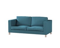 Dekoria Potah na pohovku IKEA  Karlanda rozkládací, krátký, tmavě modrá, pohovka Karlanda rozkládací, Living II, 162-38