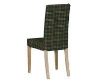 Dekoria Potah na židli IKEA Harry, krátký, kostka teleno-červená, židle Harry, Quadro, 142-69