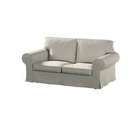 Dekoria Potah na pohovku IKEA Ektorp 2-místná, nerozkládací, béžová melanž, pohovka Ektorp 2-místná, Amsterdam, 704-54