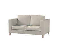 Dekoria Potah na pohovku IKEA Karlanda 2-místná, krátký, béžová melanž, pohovka Karlanda 2-místná, Amsterdam, 704-54
