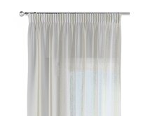 Dekoria Závěs s řasící páskou, krémová, Natural Touch, 128-15