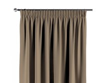 Dekoria Závěs s řasící páskou, taupe, Blackout Double, 272-12