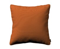 Dekoria Gabi - potah na polštář šňůrka po obvodu, rezavá, 60 x 60 cm, Cotton Panama, 702-42