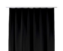 Dekoria Závěs na jednotlivých háčcích flex, černá, Blackout/Dimout, 269-99