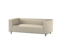 Dekoria Potah na pohovku IKEA Klippan 2-místná, šedobežová, pohovka Klippan 2-místná, Amsterdam, 704-52