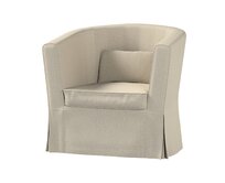 Dekoria Potah na křeslo IKEA Ektorp Tullsta, šedobežová, křeslo Ektorp Tullsta, Amsterdam, 704-52