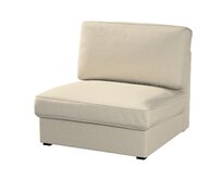 Dekoria Potah na neskládací křeslo IKEA Kivik, šedobežová, křeslo Kivik, Amsterdam, 704-52