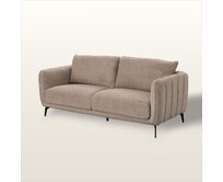 Dekoria Pohovka Horsens beige, 197x85x85 cm,