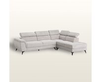 Dekoria Pohovka Randers grey pravostranná, 290x95x90 cm,