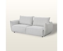 Dekoria Pohovka Assens beige, 220x88x81 cm,