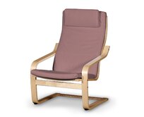 Dekoria Sedák na křeslo IKEA Poäng II, matně růžová, kØeslo Poäng II, Cotton Panama, 702-43