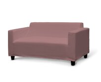 Dekoria Potah na pohovku Klobo, matně růžová, sofa Klobo, Cotton Panama, 702-43
