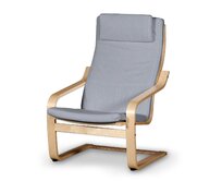 Dekoria Sedák na křeslo IKEA Poäng II, jemně blankytný melanž, kØeslo Poäng II, Amsterdam, 704-46
