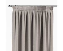 Dekoria Závěs s řasící páskou, tmavě béžová, Blackout Soft, 269-25