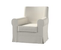 Dekoria Potah na křeslo IKEA Ektorp Jennylund, stříbrošedá, kØeslo Ektorp Jennylund, Cotton Panama, 702-45