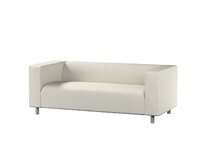Dekoria Potah na pohovku IKEA  Klippan 2-místná, stříbrošedá, pohovka Klippan 2-místná, Cotton Panama, 702-45