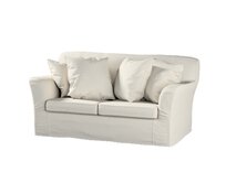 Dekoria Potah na pohovku IKEA  Tomelilla 2-místná nerozkládací, stříbrošedá, pohovka Tomelilla 2-místná, Cotton Panama, 702-45