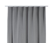 Dekoria Závěs na jednotlivých háčcích flex, šedá, Blackout Soft, 269-22