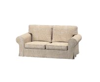 Dekoria Potah na pohovku IKEA  Ektorp 2-místná, nerozkládací, béžová a ecru, pohovka Ektorp 2-místná, Cosy Home, 144-79