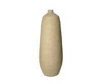 Dekoria Váza Oresti 20x52cm dark beige, 20 x 52 cm