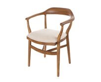 Dekoria Židle Ikindy 63x53x75cm, 63 x 53 x 75 cm 