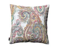 Dekoria Kinga - potah na polštář jednoduchý, červeno-zeleno-žlutá, 43 x 43 cm, Cosy Home, 145-35