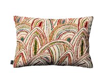 Dekoria Kinga - potah na polštář jednoduchý obdélníkový, červeno-zelená, 60 x 40 cm, Cosy Home, 145-32