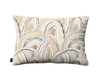 Dekoria Kinga - potah na polštář jednoduchý obdélníkový, béžovo-olivová, 47 x 28 cm, Cosy Home, 145-34