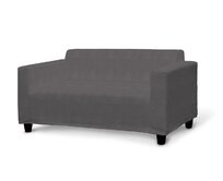 Dekoria Potah na pohovku Klobo, grafitová, sofa Klobo, Etna, 705-35