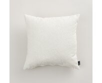 Dekoria Kinga - potah na polštář jednoduchý, bílá, 43 x 43 cm, Boucle Mist, 145-42