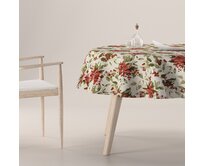 Dekoria Ubrus kulatý, betlémská hvězda, Christmas, 145-10