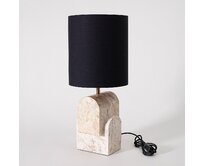Dekoria Stolní lampa Petra 64 cm, 28x28x64 cm