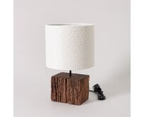 Dekoria Stolní lampa Lignum 49 cm, 27x27x49 cm