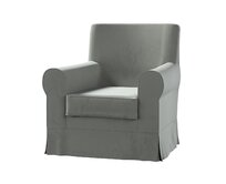 Dekoria Potah na křeslo IKEA Ektorp Jennylund, šedá, kØeslo Ektorp Jennylund, Living Velvet, 704-58