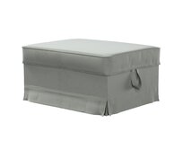 Dekoria Potah na podnožku Ektorp Bromma, šedá, podnožka Ektorp Bromma, Living Velvet, 704-58