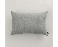 Dekoria Kinga - potah na polštář jednoduchý obdélníkový, šedá melanž, 60 x 40 cm, Boucle Mist, 145-46