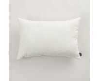 Dekoria Kinga - potah na polštář jednoduchý obdélníkový, bílá, 47 x 28 cm, Boucle Mist, 145-42