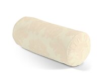 Dekoria Válec s čelními záložkami, ecru - přírodní režná, Ø 20 x 50 cm, Damasco, 613-01