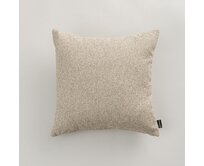 Dekoria Kinga - potah na polštář jednoduchý, béžová melanž, 50 x 50 cm, Boucle Mist, 145-43