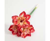 Dekoria Umělá květina Amarylis 62 cm red, 15x62 cm