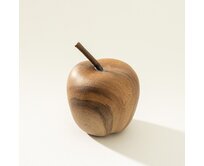Dekoria Dekorace Wooden Apple II 8 cm, 8x8x10 cm
