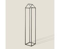 Dekoria Stojanový věšák Loft I 38x200 cm, 38x38x200 cm