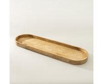Dekoria Dřevěný podnos Yano I 83x25x4 cm, 83x25x4 cm